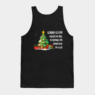 Christmas Girl  Funny Shirt Gonna Lay Under The Tree Personalized Gift Tank Top